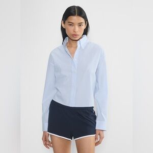 Aritzia Sunday best Graduate Poplin Shirt